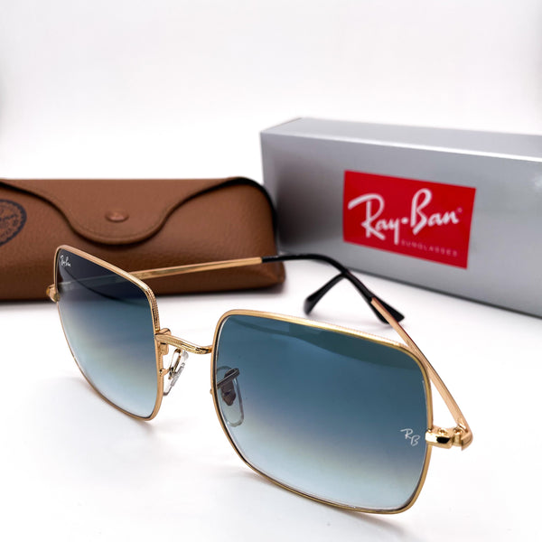 Gold Blue Squared Rayben