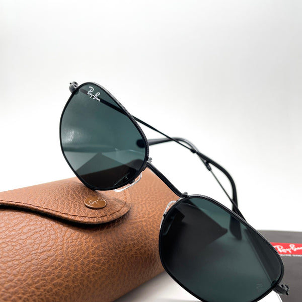 Full Black Hexagonal